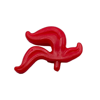 LEGO® Minifigure Castle Triple Plume Feather, Part# 4502b Part LEGO® Red Very Good