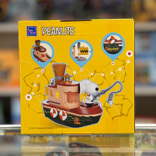 Snoopy Where We Go Series - Steam Boat, 86907 Building Kit Pantasy®