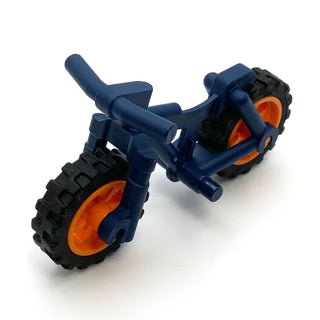 Bicycle Heavy Mountain Bike with Orange Wheels and Black Tires, Part# 36934c06 Part LEGO®   