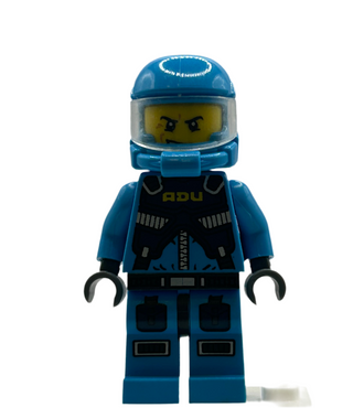 Alien Defense Unit Soldier 2 - Dark Azure Hips, ac016 Minifigure United Brick Co®