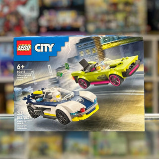 Police Car and Muscle Car Chase, 60415 - LEGO® City Set Building Kit LEGO®