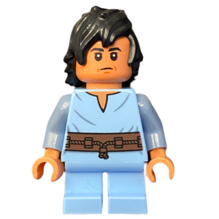 Boba Fett, Young - Bright Light Blue Shirt. sw1407 Minifigure LEGO®