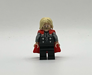 Thor - Flexible Rubber Cape, Black Legs, Tousled Hair, sh0972 Minifigure LEGO®