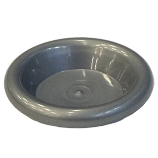 Minifigure, Utensil Dish 3 x 3, Part# 6256 Part LEGO® Flat Silver