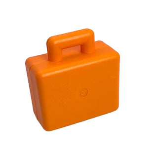 Duplo® Rabbit Logo Suitcase, Part# 6427 Part LEGO® Orange Very Good
