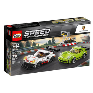 Porsche 911 RSR + 911 Turbo, 75888 - LEGO® Speed Champions Set Building Kit LEGO®