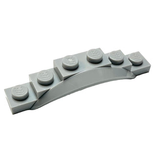 Vehicle, Mudguard 1 1/2 x 6 x 1 with Arch, Part# 62361 Part LEGO® Light Bluish Gray