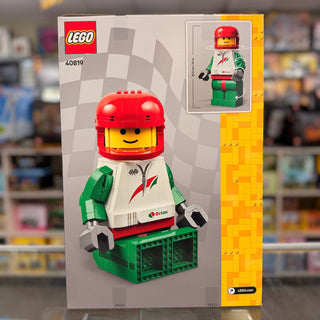 Up-Scaled Racing Driver Minifigure, 40819 - LEGO® Sculptures Set Building Kit LEGO®