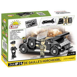 De Gaulle's Horch830BL, WWII: COBI Set #2261 Building Kit Cobi Toys