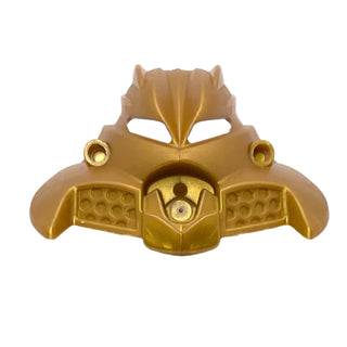 Bionicle Mask Olmak, Part# 53583 Part LEGO® Pearl Gold Very Good