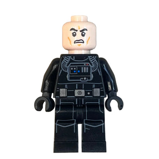 Imperial TIE Fighter Pilot - Light Nougat Head, Scowl, White Insignia on Helmet, sw0926 Minifigure LEGO®