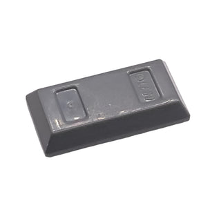Minifigure Utensil, Ingot/Bar, Part# 99563 Part LEGO® Dark Bluish Gray