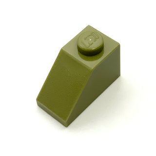 Slope 45 2x1, Part# 3040 Part LEGO® Olive Green  