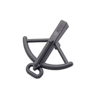 Minifigure, Weapon Crossbow, Part# 2570 Part LEGO® Dark Bluish Gray