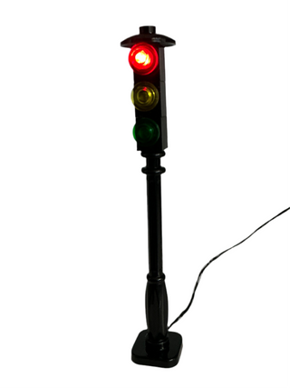 LED Changing Traffic Light, Battery w/ Wire, ACE-T Custom Parts United Brick Co®
