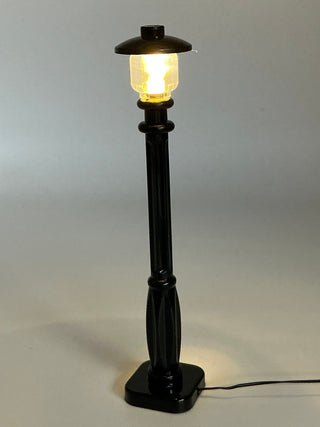 Light-Up Lamp Post Street Light, USB, ACC Custom Parts United Brick Co® Amber Black