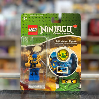 Ninjago Jay Key Chain with Clip-on Battle Sound Base blister pack, 1648jay Building Kit LEGO®