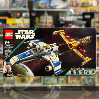 New Republic E-Wing vs. Shin Hati's Starfighter, 75364 - LEGO® Star Wars Set Building Kit LEGO® As-is, Incomplete (Read Condition Guide)