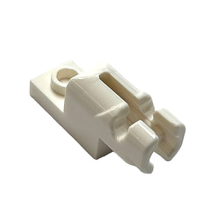 Projectile Launcher, 1 x 2 Mini Blaster / Shooter, Part# 15403 Part LEGO® White
