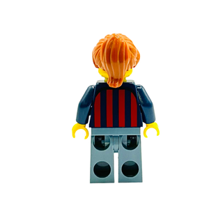 Soccer Fan - FC Barcelona w/ Medium Blue Legs, soc146 Minifigure LEGO®