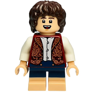Frodo Baggins - Dark Red Vest, lor143 - LEGO® Lord of the Rings™ Minifigure