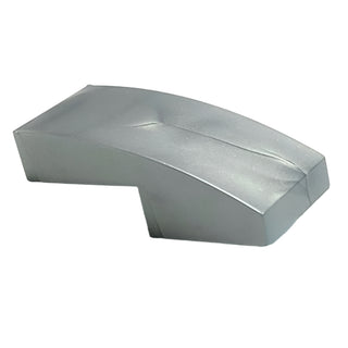 Slope, Curved 2 x 1 x 2/3, Part# 11477 Part LEGO® Flat Silver 1 Part