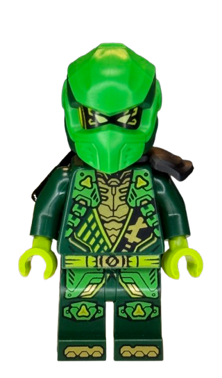 Lloyd - Dragons Rising, Tunic with Shoulder Armor, Head Wrap, Scabbard, njo0959 Minifigure LEGO®
