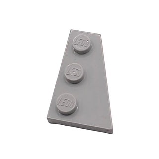 Wedge, Plate 3 x 2 Right, Part# 43722 Part LEGO® Light Gray