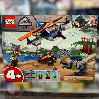 Velociraptor: Biplane Rescue Mission, 75942 Building Kit LEGO®