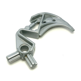 Bionicle Weapon Barraki Mantax Pincer, Part# 57565 Part LEGO® Flat Silver  