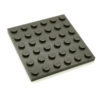 Plate 6x6, Part# 3958 Part LEGO® Dark Gray  
