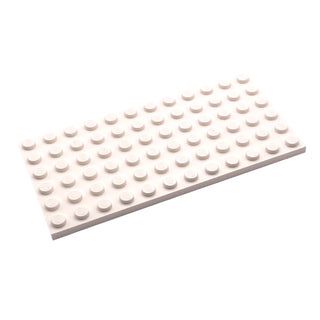 Plate 6x12, Part# 3028 Part LEGO® White 1 Part