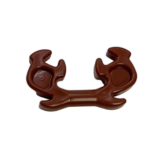 LEGO® Minifigure Helmet Elaborate Ninja Horn, Part# 11437 Part LEGO® Reddish Brown