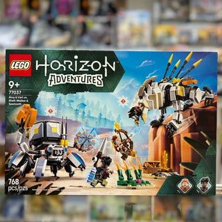Aloy & Varl vs. Shell-Walker & Sawtooth, 77037 - LEGO® Horizon Adventures Set Building Kit LEGO®
