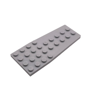 Wedge, Plate 4 x 9 without Stud Notches, Part# 2413 Part LEGO® Light Bluish Gray