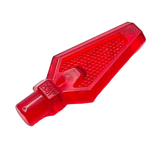 Minifigure, Weapon Spear Tip, Part# 27257 Part LEGO® Trans-Red