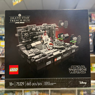 Death Star Trench Run Diorama, 75329 - LEGO® Star Wars Set Building Kit LEGO®