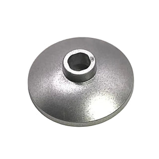 Dish 2x2 Inverted, Part# 4740 Part LEGO® Metallic Silver