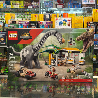 Raptor & Titanosaurus Tracking Mission, 76973 Building Kit LEGO®