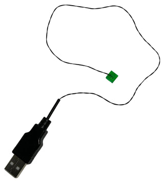 1x1 LED Light-up Plate, USB Powered, LS1x1 Custom Parts United Brick Co®