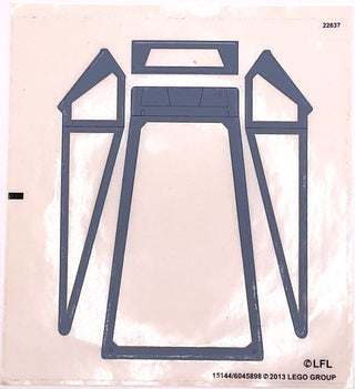 Sticker Sheet for Set Red Five X-wing Starfighter - UCS, 10240 - (15144/6045898), Part# 10240stk01 Part LEGO® Complete