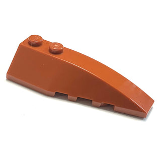 Wedge 6 x 2 Right, Part# 41747 Part LEGO® Dark Orange