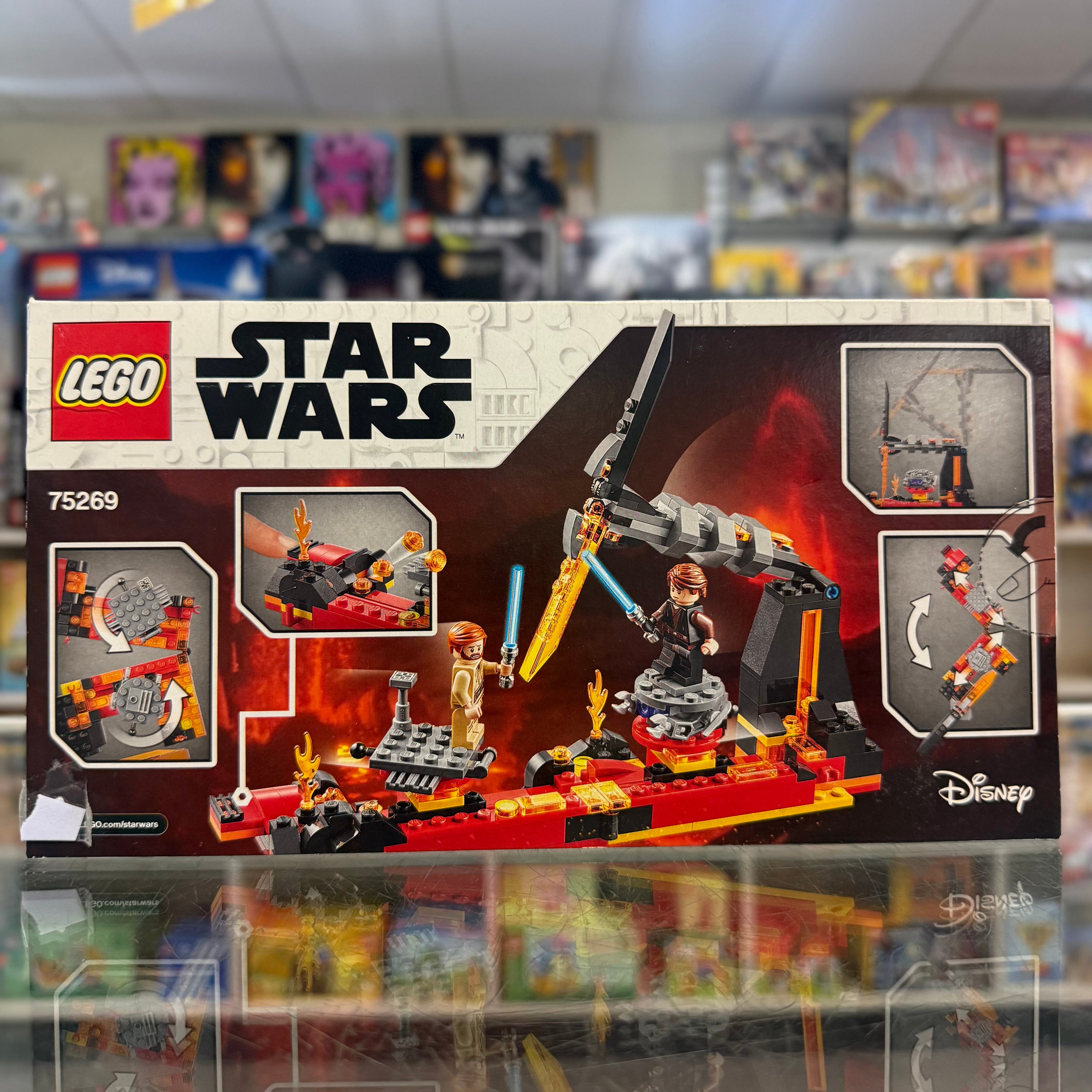 Lightsaber Duel Battle Of Mustafar Lego Set LEGO Star Wars Duel On