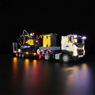 Lightailing Light Kit For LEGO, Volvo FMX Truck & EC230 Electric Excavator, 42175 Light up kit Lightailing   