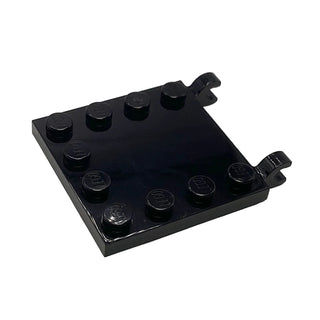 Tile, Modified 4 x 4 with Studs on Edges and 2 Open O Clips, Part# 66252