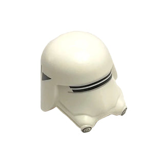 Minifigure, Headgear Helmet SW Snowtrooper Ep. 7 Pattern, Part# 20907pb01 Part LEGO® White Very Good