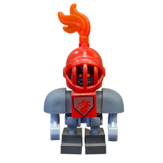 Macy Bot - Dark Bluish Gray Shoulders, Red Helmet, nex105 Minifigure LEGO®
