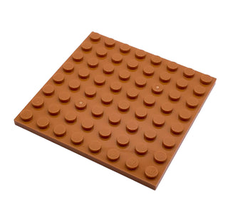 Plate 8x8, Part# 41539 Part LEGO® Medium Nougat 1 Part