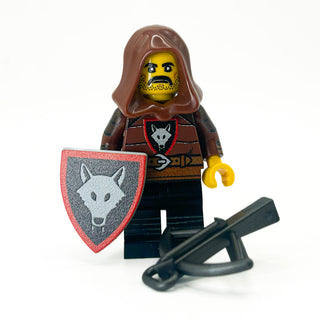 Wolfpack Ranger (Crossbow) - Castle Minifig made using LEGO parts Custom minifigure B3 Customs