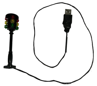 LED Changing Four-Sided Traffic Light, USB, ACC-T4 Light up kit United Brick Co®